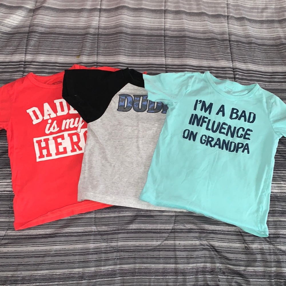 3 toddler shirts